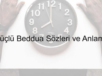 beddua sözleri